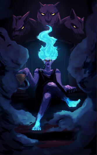 Hades: but old woman