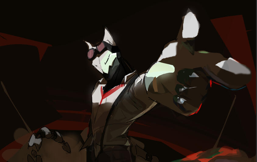 Bust-up Rendered